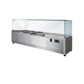 Настольная холодильная витрина ФИНИСТ "ToppingBox" НХВсп-4