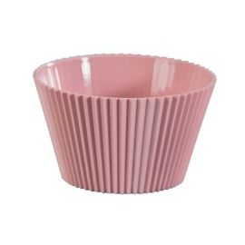 Набор емкостей для десерта 120мл d76мм h43мм, 100шт., пластик, цвет розовый 60P00207