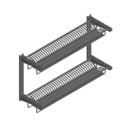 ПОЛКА Д/СУШКИ ТАРЕЛОК ПСТ-2 21000002817