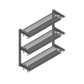 ПОЛКА Д/СУШКИ ТАРЕЛОК ПСТ-3 21000002818
