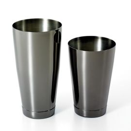 Шейкер американский, стаканы 0,82л и 0,53л, олово/черная сталь M37009BK
