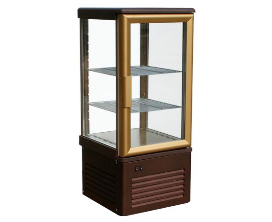 Шкаф холодильный Polus D4 VM 120-1 (R120C) (1015-0102 (бежево-коричневый))