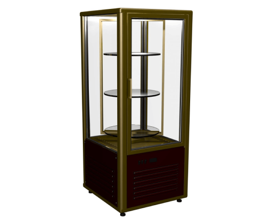Шкаф холодильный Polus D4 VM 120-2 (R120Cвр) (0109-0102 (коричнево-золотой))