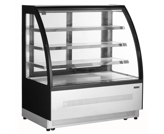 Витрина кондитерская холодильная Tefcold LPD1200C-P/BLACK