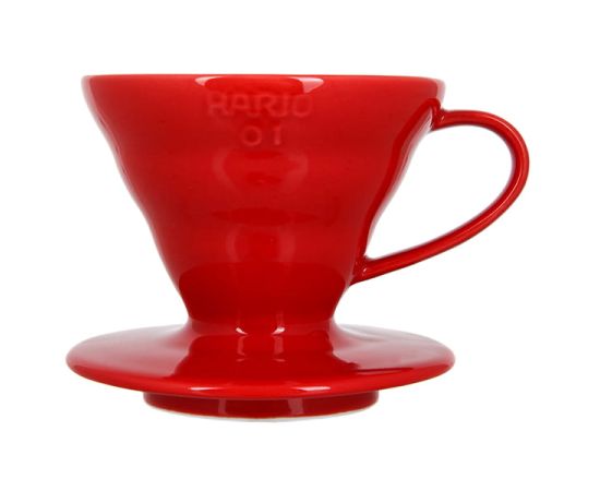 HARIO Воронка керамическая для приготовления кофе, красный VDC-01R