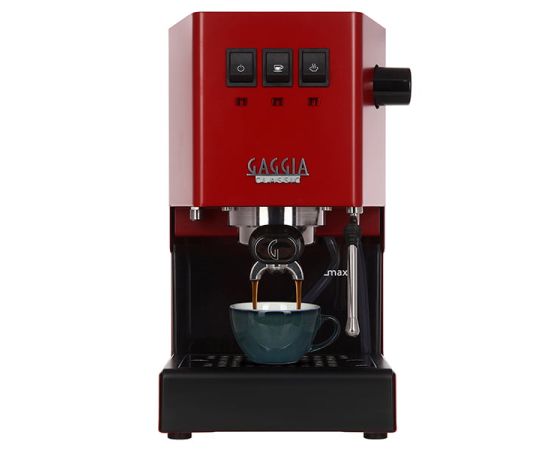 Кофемашина Gaggia Milano RI9480/12 NEW CLASSIC PRO 2019 Red Coffee Machine, изображение 2