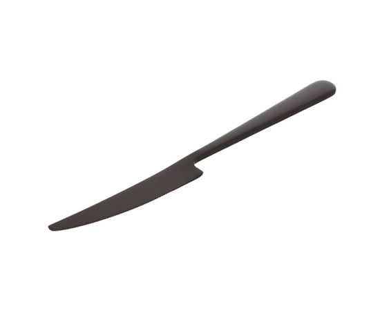 Обеденный нож Loveramics Chateau 23cm, матовый черный