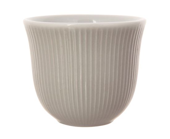Чашка Loveramics Embossed Tasting Cup 80мл, цвет серый