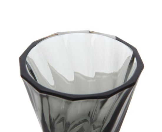 Стакан Loveramics Urban Glass 120 ml Twisted Cortado Glass, цвет черный, изображение 2