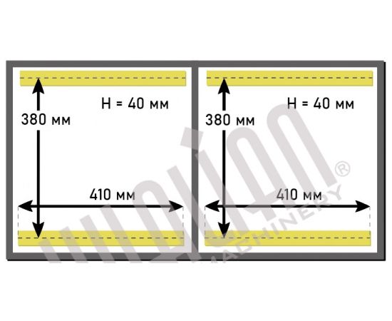 Настольный вакуумный упаковщик HVC-410T/2A (нерж.), изображение 11