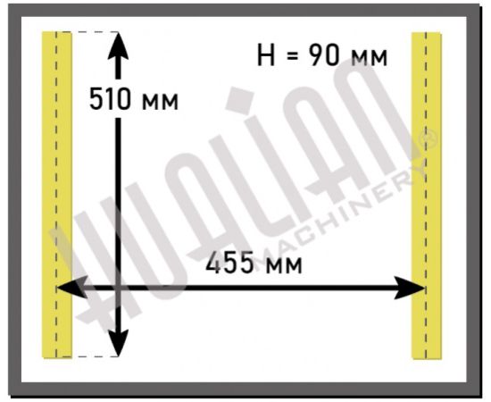 Напольный вакуумный упаковщик HVC-510F/2A (нерж.), изображение 3