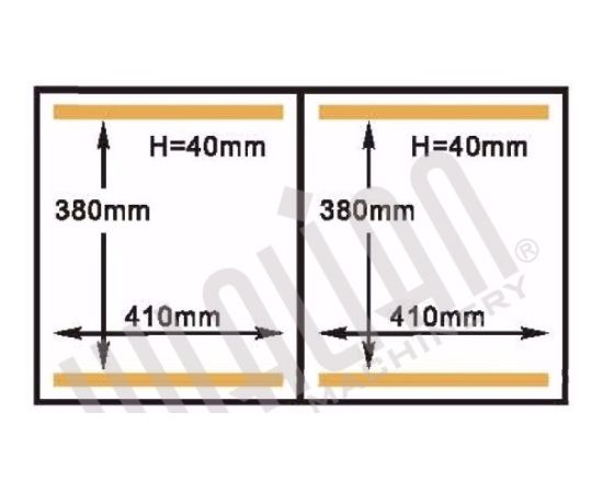 Вакуумный упаковщик HVC-410S/2A (DZ-410/2SA) (нерж.), изображение 2