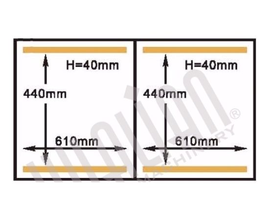 Вакуумный упаковщик HVC-610S/2A (DZ-610/2SA) (нерж.), изображение 2