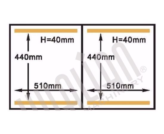 Вакуумный упаковщик HVC-510S/2A-G (DZQ-510/2SA) (нерж., газ, обрезка), изображение 4