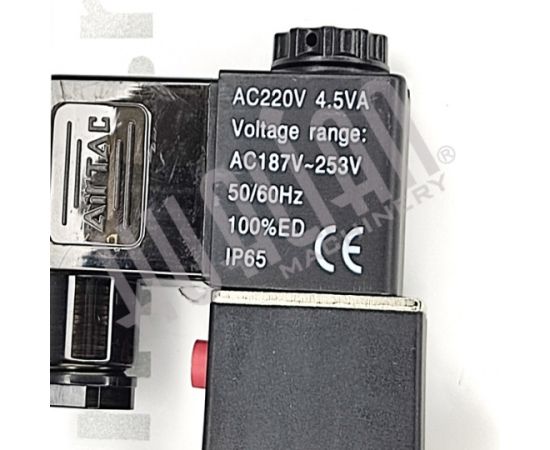 Пневмораспределитель 4V210-08/220V, изображение 4