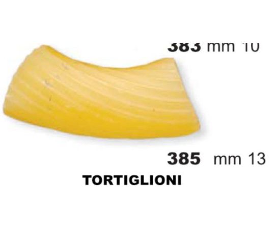 ФОРМА LA MONFERRINA ДЛЯ P6/P12 TORTIGLIONI 13 MM 385 БРОНЗА