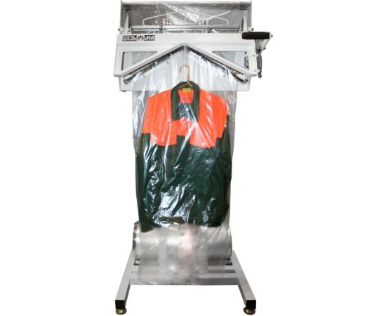 Упаковщик верхней одежды Вязьма для термического запаивания плечевой одежды в пакеты из полиэтиленов