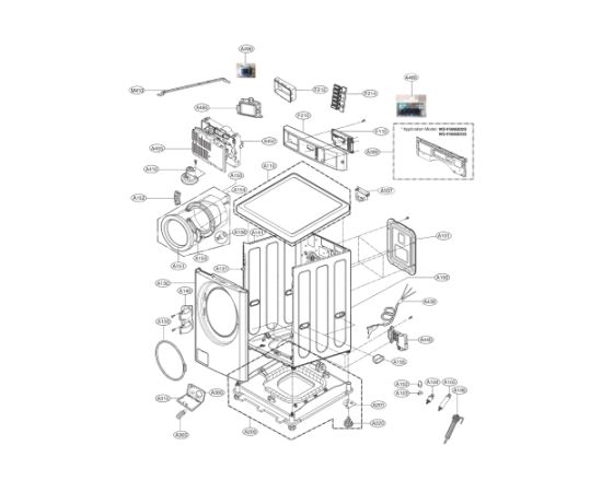 Стиральная машина LG WD-М069BD3S отдельностоящая, single, загрузка 13 кг, изображение 6