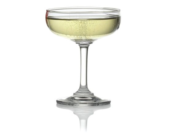 Бокал д/шампанского (блюдце) "Classic" 135мл h108мм d87мм, стекло 1501S05