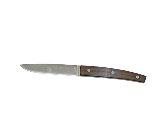 Нож для стейка 11см, ручка из палисандра, цвет темный 23300.ST06000.110