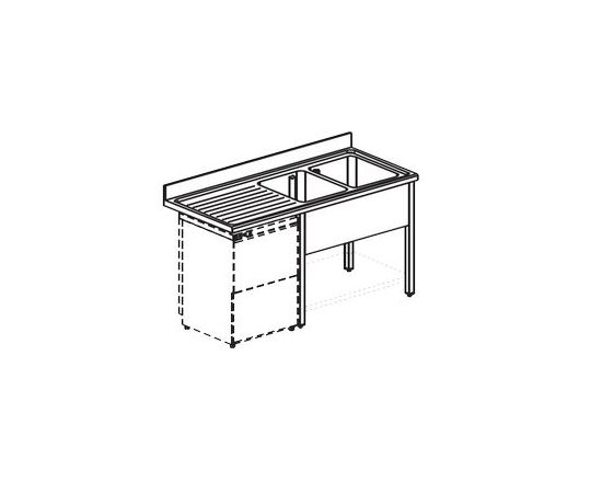 ВАННА МОЕЧНАЯ APACH CHEF LINE L2S186-54LWD