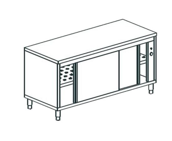 СТОЛ ТЕПЛОВОЙ APACH CHEF LINE LHC713SH2