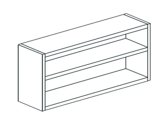 ПОЛКА НАСТЕННАЯ ЗАКРЫТАЯ APACH CHEF LINE LCW64