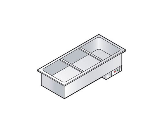 ПРИЛАВОК ДЛЯ 1 И 2 БЛЮД/ВСТР. EMAINOX IBM3