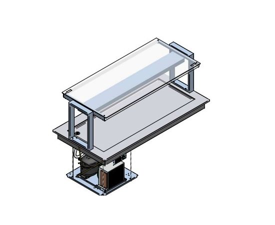 ПРИЛАВОК ХОЛОД. ENOFRIGO DOGE SVT FISSA 1400 PRF ВСТР.