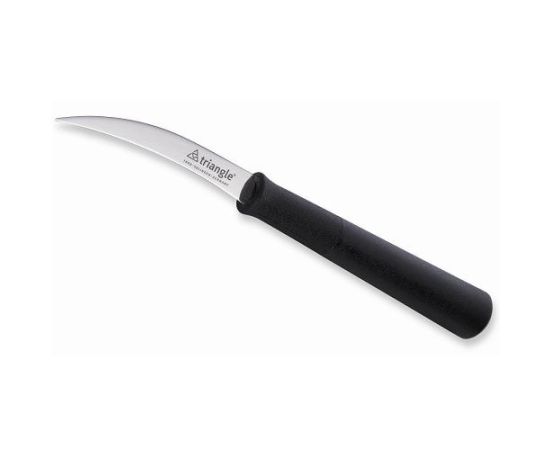 Нож для карвинга изогнутый, лезвие 6см, черный 25 660 50 10