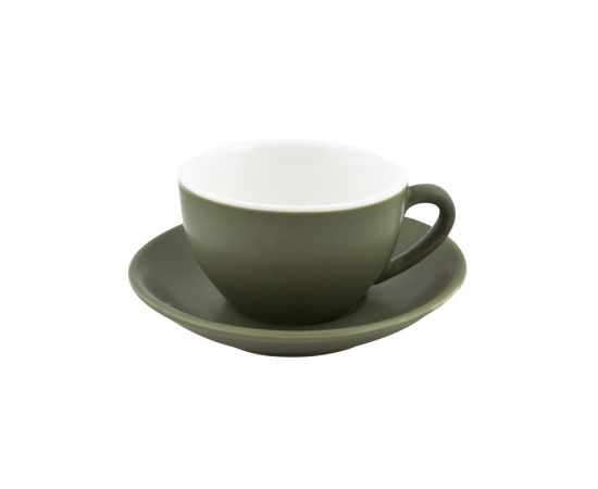 Чашка Cappuccino 280мл (блюдце 15см), BEVANDE цвет Sage 978453