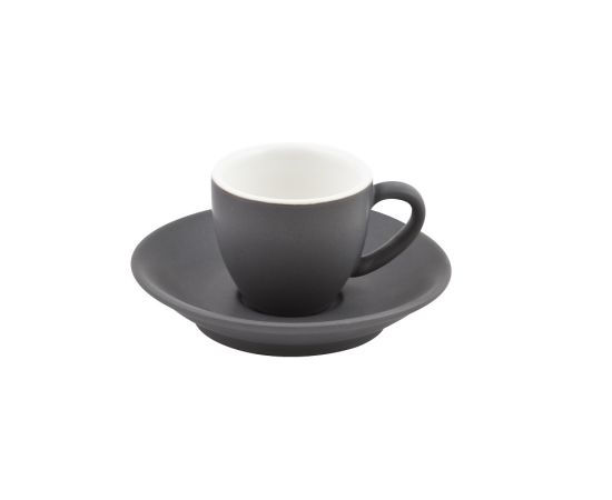 Чашка кофейная 75мл (блюдце 12см), BEVANDE цвет Slate 978024