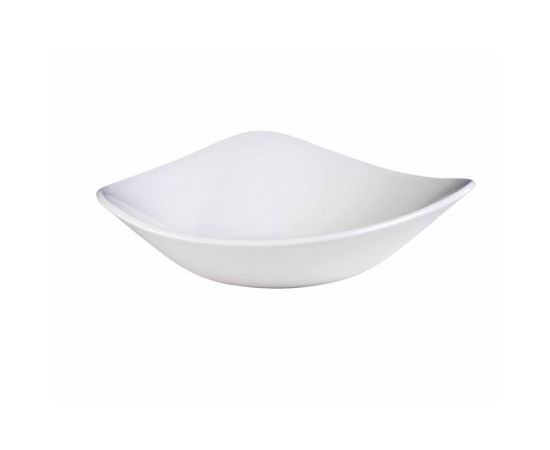 Салатник треугольный 1,50л 35,5х35см, меламин, Lotus Melamine, цвет White ZPLWLDM1