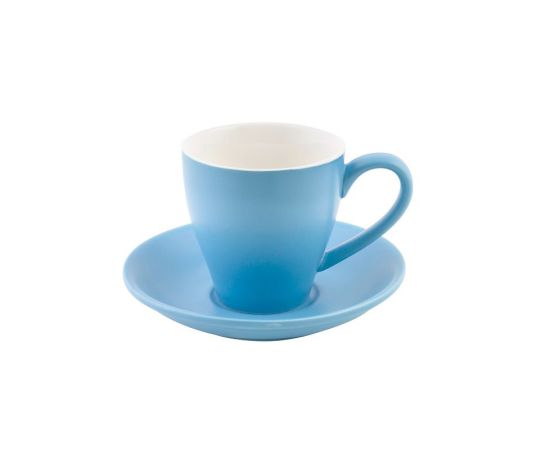 Чашка кофейная высокая 200мл (блюдце 14см), BEVANDE цвет Breeze 978248