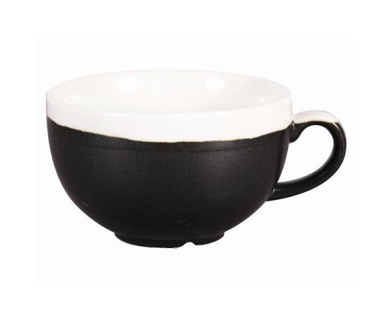 Чашка Cappuccino 340мл Monochrome, цвет Onyx Black MOBKCB281