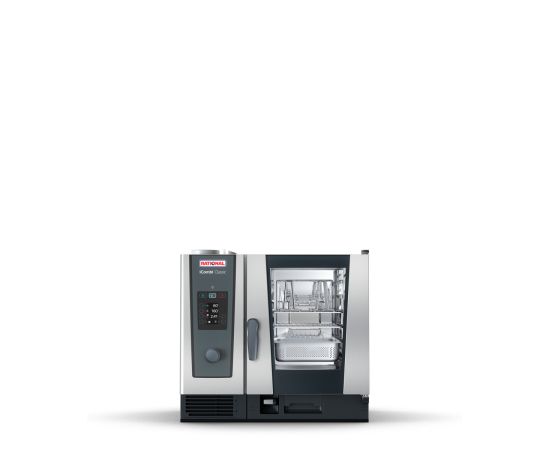 ПАРОКОНВЕКТОМАТ RATIONAL ICOMBI CLASSIC 6-1/1 G ГАЗ/ЛЕВЫЙ