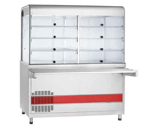 Прилавок холодильный Abat ПВВ(Н)-70КМ-С-01-ОК